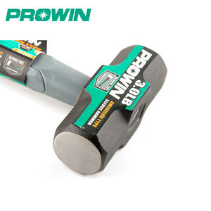 PROWIN Heavy Duty Fibre de verre + PVC + TPR Poignée Lapidation Pierre Marteau Durable Bonne Qualité Grand Marteau Stronking Marteau - Product Image 1