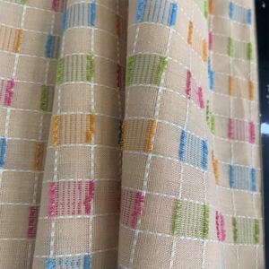 New Style Garn gefärbt Twill <span class=keywords><strong>Plaid</strong></span> 100% Baumwolle gewebt Check <span class=keywords><strong>Dobby</strong></span> Schweizer Punkt 100% Baumwolle Stoff für klassische Hemden - Product Image 5