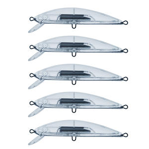 Señuelo de Pesca de 12.5cm/38.6g, Minnow Hundible sin Pintar, Cebo Artificial Duro para Pesca <span class=keywords><strong>en</strong></span> el Mar, Artículos de Pesca, Señuelos <span class=keywords><strong>en</strong></span> Blanco - Product Image 2