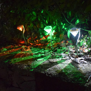 Luces Solares LED para Jardín, de Acero Inoxidable, Resistentes al Agua, para Iluminación de Caminos Exteriores - Product Image 3