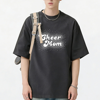 Designs personnalisés en strass pour maman de la équipe de cheerleading, pour les activités de l'équipe de cheerleading
