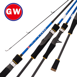 Juego de Caña de Pescar Guangwei Gangtao, Acción Media-Rápida, Fibra de Carbono, Carrete Giratorio, Pesca de Lubina en Ríos, Lagos, Embalses, Estanques y Arroyos - Product Image 4