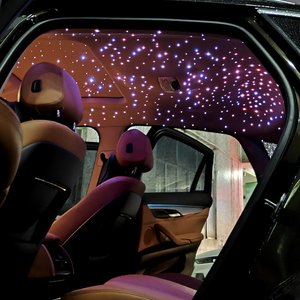 Fibra ottica Star Light kit RGB colore tetto auto luce Bluetooth App di controllo della musica per auto <span class=keywords><strong>cielo</strong></span> stellato <span class=keywords><strong>con</strong></span> 540 <span class=keywords><strong>stelle</strong></span> - Product Image 2