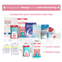 Patchs Hydrocolloïdes Éclatants pour l'Acné et les Imperfections en Forme d'Étoile et de Cœur, Soin des Boutons du Visage et des Mains, Sans Cruauté Animale