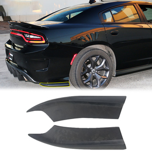 Pièces automobiles, Extension en Fiber de carbone, ailes de bascule inférieures, Kit de couverture d'angle arrière pour Dodge Charger 2015 -2020 - Product Image 4