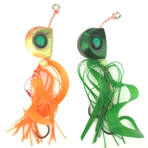 보트 스포츠 낚시 Kabura 슬라이더 <span class=keywords><strong>Madai</strong></span> 스 내퍼 라운드 큰 눈 리드 지그 미끼 - Product Image 2