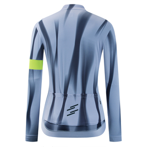 Ykywbike été cyclisme à manches longues cyclisme maillot femmes séchage rapide respirant haut léger Pro <span class=keywords><strong>vélo</strong></span> <span class=keywords><strong>vêtements</strong></span> - Product Image 3