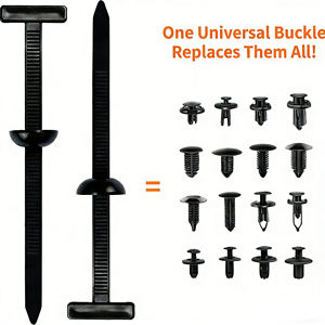 أربطة كابلات من النايلون ذاتية القفل عبر الحدود مع مشبك ربط عالمي من النايلون - Product Image 2