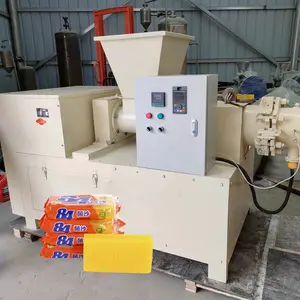Línea de producción completa de acero inoxidable, máquina de jabón de lavandería para fabricación de jabón industrial