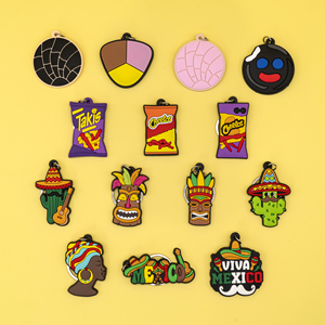 Llavero <span class=keywords><strong>de</strong></span> goma 2D con temática <span class=keywords><strong>de</strong></span> aperitivos mexicanos al por mayor, llavero personalizado <span class=keywords><strong>de</strong></span> Takis y <span class=keywords><strong>Cheetos</strong></span> para decoración <span class=keywords><strong>de</strong></span> bolsos - Product Image 1