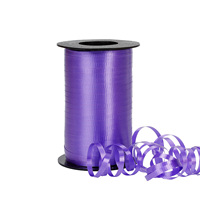 Cinta de polipropileno multicolor del fabricante, cinta de polipropileno lisa y grabada en relieve, rollo de cinta colorida para atar globos y envolver.
