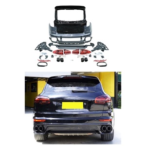 Kit de Carrocería 2015 para Cayenne, Actualización del Modelo Antiguo 958 (2011-2014), Incluye Luces Traseras, Faros Antiniebla y Recortes para Parachoques - Product Image 1
