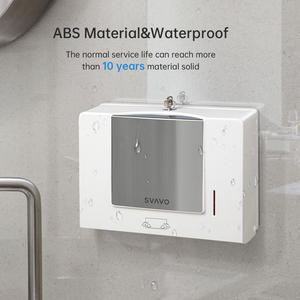 Boîte à essuie-mains de salle de bain de qualité supérieure-Convient aux essuie-mains standard, anti-poussière pour le séchage après lavage - Product Image 3