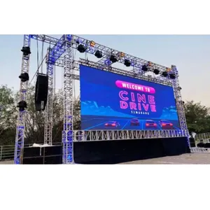 Aluminum Rental Cabinet for Led Screens Wall Hanging Advertisement Displays Visual Background Panel Hire Events Equipment