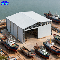 Astillero de Estructura de Acero Galvanizado de Bajo Costo para Construcción Naval, Fabricación de Diques Secos, Instalación de Construcción de Barcos en Malí