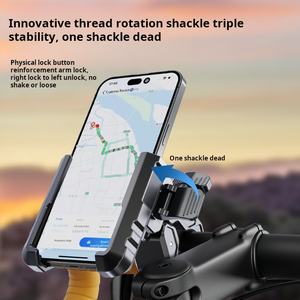 Support de Téléphone Universel et Réglable JG-396/395 pour Vélos et Motos, Rotation à 360 Degrés, Conception Stable et Résistante aux Chocs pour le Cyclisme - Product Image 3