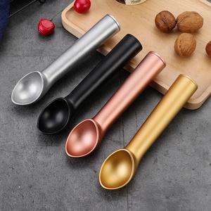 Dual-mục đích Hợp kim nhôm <span class=keywords><strong>Ice</strong></span> Cream Scoop & đa chức năng trái cây scooper biểu tượng tùy chỉnh nguồn cung cấp Nhà Bếp - Product Image 2