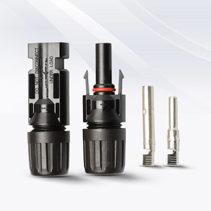 Nouveaux connecteurs de panneaux solaires 1000V CC pour énergie nouvelle, 30A, étanches IP67, pour système photovoltaïque, contacts en cuivre 1P - Product Image 2