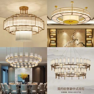 French Light Luxury Artistic New Chinese Style Living Room Chandeliers for Villas, Hotels &amp; Banquet Halls - Product Image 2