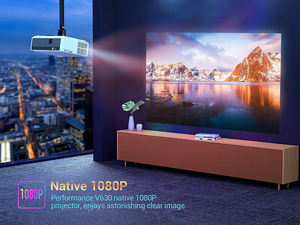 Projecteurs M19 les plus vendus sur Aamzon, natifs 1080p Full HD <span class=keywords><strong>4K</strong></span> LCD LED, projecteur vidéo portable pour cinéma maison, projecteur de plafond pour cinéma maison - Product Image 3