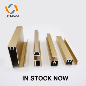 LENWA-Marco de <span class=keywords><strong>puerta</strong></span> de armario deslizante, perfil de aluminio, fuera de la plataforma - Product Image 1