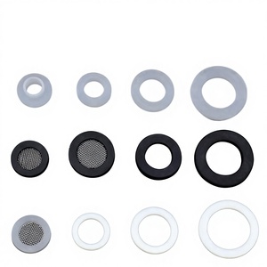 Cincin Penyegel Karet Putih/Hitam 1/2 3/4 1/4 Inci untuk Pipa Bergelombang Selang Saluran Masuk Air Pipa Gas Silikon Tahan Air - Product Image 3