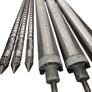 Cao chịu mài mòn đôi hợp kim tiêm vít Thùng Haiti máy ép phun nhựa cao su máy móc phần cao - Product Image 1