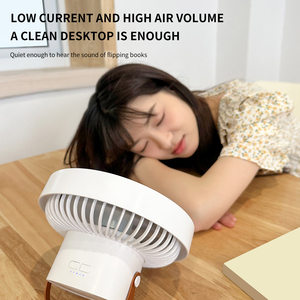 Parede hangingcan ser movido com controle remoto LED iluminação teto pode ser destacável alto nível aparência pequeno ventilador - Product Image 5