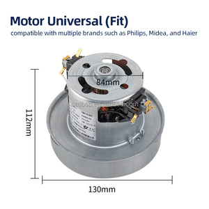 Suministro <span class=keywords><strong>de</strong></span> fábrica Universal 1200-1800W 220V 50Hz Motor <span class=keywords><strong>de</strong></span> aspiradora eléctrica piezas <span class=keywords><strong>de</strong></span> repuesto para marcas para Philips Midea Haier - Product Image 2