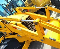 Machines de construction d'occasion chargeuse sur pneus JCB 3CX 4CX mini tracteur 7 tonnes chargeuse-pelleteuse d'occasion originale JCB 3CX pelleteuse