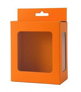 Boîte d'emballage en carton blanc avec fentes pour chargeur USB de téléphone portable, logo personnalisé, finition mate haut de gamme, résistante aux chocs, avec trous de suspension - Product Image 2