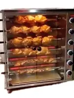 FLAMEMAX Gas Rotate Chicken Rostisserie/Chicken Rotisserie Machine/Rotisserie Chicken Gas Oven BBQ Grill