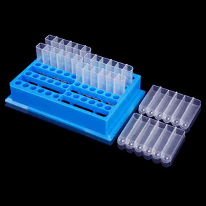 Soporte de plástico multiusos CIDA para placas de laboratorio, tubos de centrífuga, tubos EP y tubos de PCR de 8 pocillos - Product Image 6