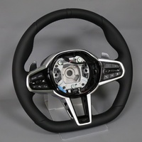 Volant de direction personnalisé en argent noir pour BMW G20 G22 G23 G26 F13 F26 F40 F90 116i 218i
