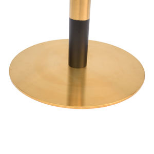 التجارية الفاخرة مصمم المستوردة أسود الزفاف مربع حجر أعلى طاولات طعام المطعم - Product Image 5