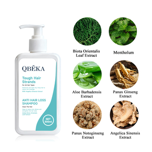 QBEKA Shampooing Bio Végan aux Huiles Essentielles <span class=keywords><strong>Anti</strong></span>-Chute et <span class=keywords><strong>Anti</strong></span>-<span class=keywords><strong>Pelliculaire</strong></span> Sans Rinçage pour Cheveux Secs/Gras Soin du Cuir Chevelu Réparateur - Product Image 3