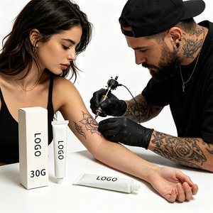 Quality Controlled Tattoo Balm, Diverse Concentration <b>Ranges</b> Portable Weights, Custom Print Logo Tattoo Care Cream for Lip - Product Image 1