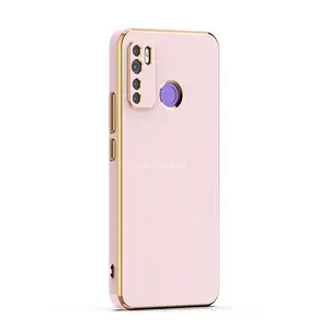 Funda de teléfono de negocios para Tecno Spark 7 Pro, diseño elegante, antihuellas