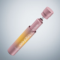 Bouteille Airless à Double Paroi Rechargeable en PP Écologique 30ml 50ml, Bouteille Pompe Airless Cosmétique Recyclable PCR pour Soins de la Peau