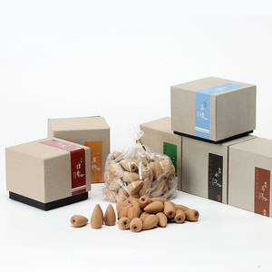 Legno di sandalo aromatico profumato per la casa Agarwood torre naturale riflusso <span class=keywords><strong>incenso</strong></span> fumo fumo proiettile <span class=keywords><strong>coni</strong></span> Reverse <span class=keywords><strong>incenso</strong></span> - Product Image 1