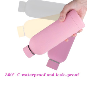 500ml in acciaio inox rivestito Thermos Cup lavabile per lavastoviglie caldo/freddo diretto bere fiaschetta termica per palestra campeggio acqua bollente - Product Image 3