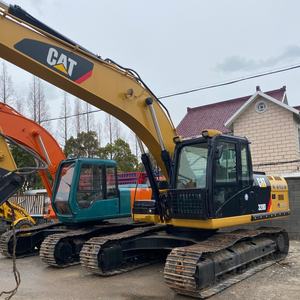 Excavadora usada CAT 320D, excelente rendimiento, precio bajo, certificado EPA y CE, motor original CAT 320D, bajas horas de trabajo - Product Image 1