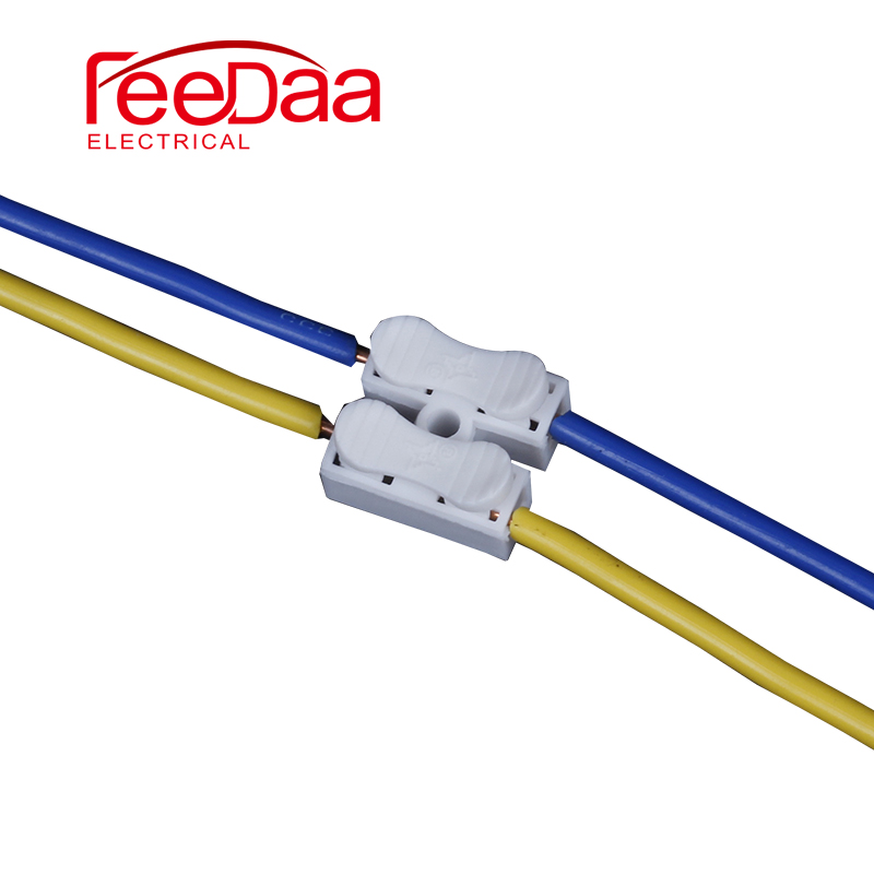 Сменные 2-контактные нажимные клеммы CH2 для быстрой проводки, кабельный разъем, не требует паяльной пружинной клеммы для провода, легкое подключение