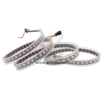 Canal de lumière blanche indépendant IC intégré 5v Sk6812 Rgbw Ws2812b Adressable 30led Programmable Smart Pixel Led Strip Tape