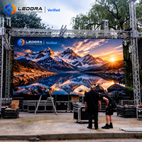 وحدة LED معيارية للإيجار مقاس 500×500 مم لمشاريع جدار الفيديو المسرحي، مع تصميم وحدات قابلة للتركيب، مناسبة للحفلات وإنتاج الفعاليات