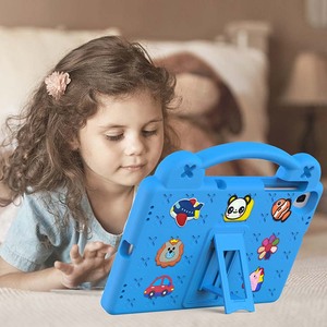 Custodia per bambini EVA per <span class=keywords><strong>Samsung</strong></span> <span class=keywords><strong>Galaxy</strong></span> <span class=keywords><strong>Tab</strong></span> A8 10.5 pollici X200 X205 custodia antiurto in schiuma con design adorabile dell'orso - Product Image 4