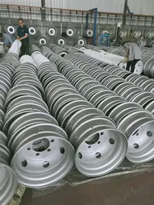 Ruedas de Acero sin Cámara para Camión y Remolque 19.5*6.75, Llanta 22.5X9.00, 12 R 22.5, Ruedas de Acero sin Cámara para Camión y Remolque 19.5*6.75 - Product Image 2