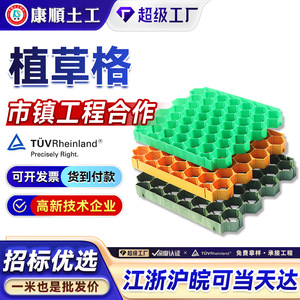 Kangshun Plastic Turf Grid Bricks Green Reinforced Pressure Resistant For Parking Lots And Landscaping - Product Image 2