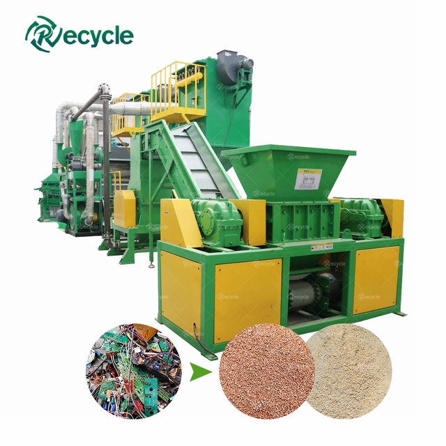 Solution for Printed Circuit Board PCB Recycling E Waste Recycling Equipment