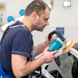 COOFIX Lithium-Ion Brushless Cordless 7 Inch <strong>Variable</strong> Speed Polisher Portable <strong>Buffer</strong> Polisher Wool Pad for Car Polishing Waxing - Product Image 2